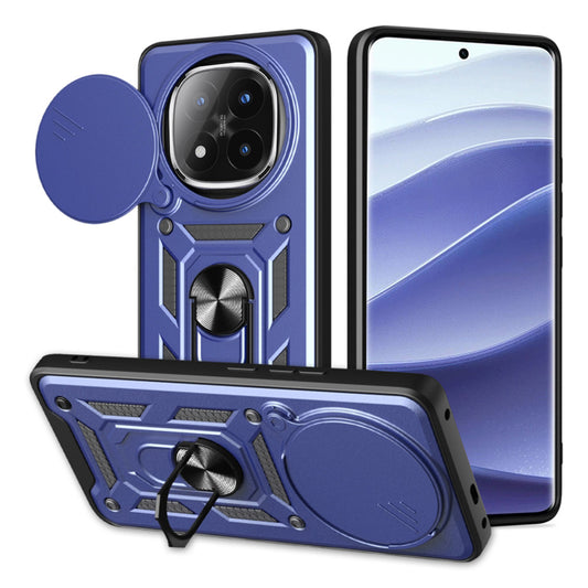 Tok Xiaomi Redmi Note 14 Pro+ 5G-hez, Techsuit, CamShield, Kék