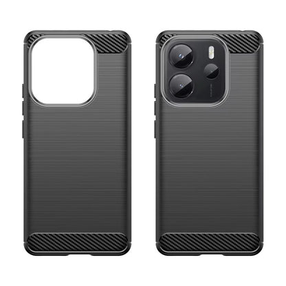 Tok Xiaomi Redmi Note 14S-hez, Techsuit, karbon, fekete