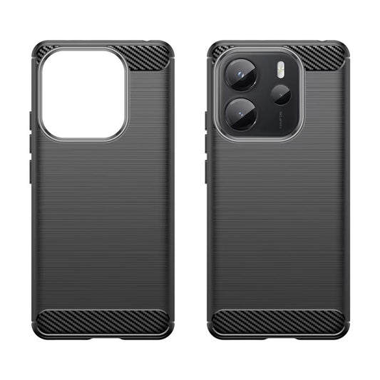Tok Xiaomi Redmi Note 14S-hez, Techsuit, karbon, fekete