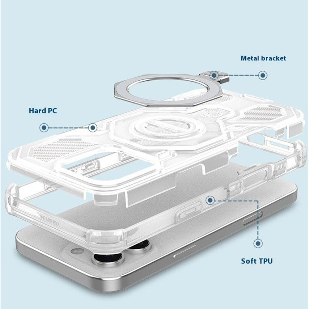 Tok Xiaomi Redmi Note 15 Pro 4G-hez, Techsuit, Carbon Shield Pro, Fehér