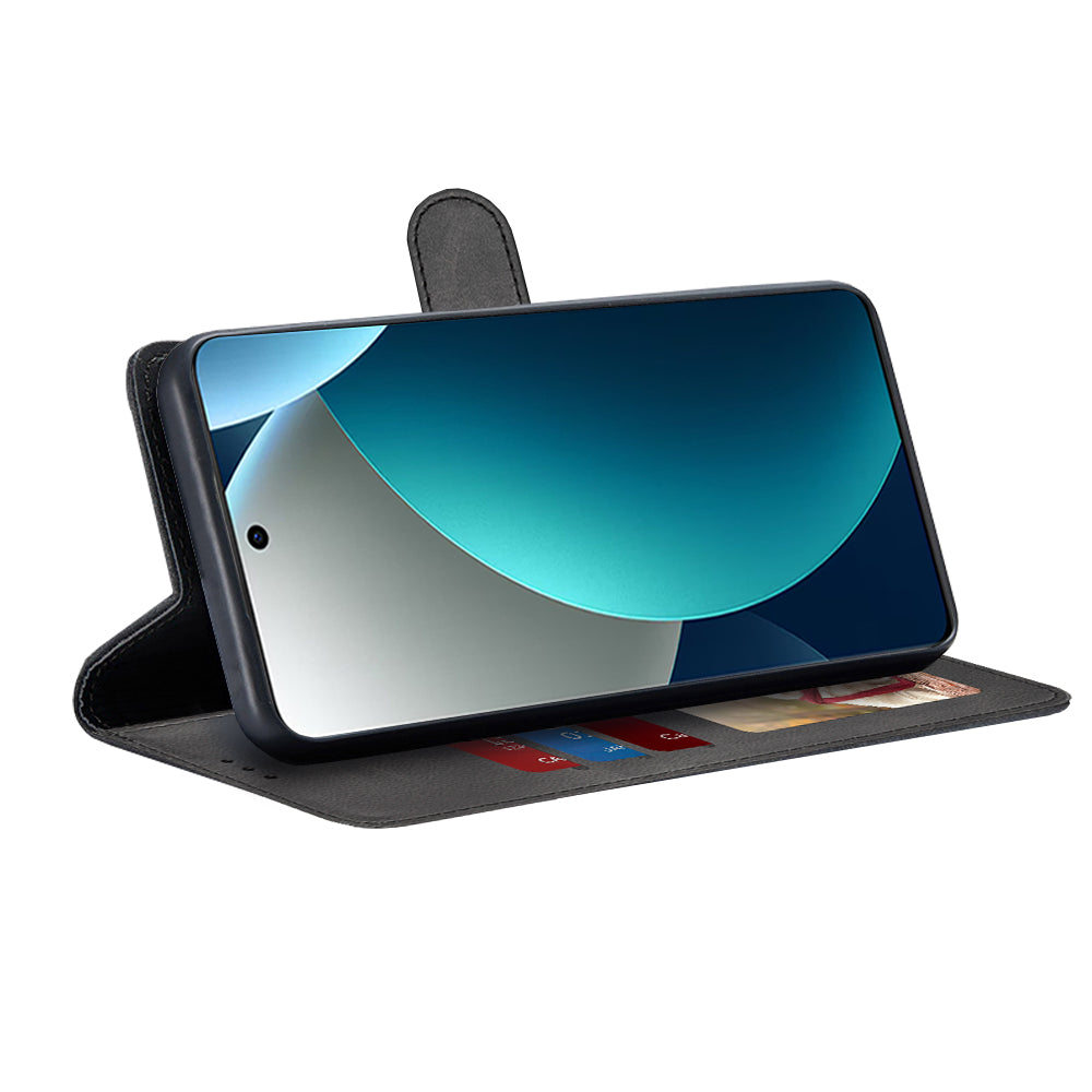 Tok a Xiaomi Redmi Note 15 Pro 4G-hez, Techsuit, Diary Book, Fekete