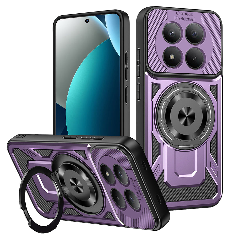 Tok Xiaomi Redmi Note 15 Pro 4G-hez, Techsuit, RuggedCam, Lila