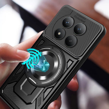 Tok a Xiaomi Redmi Note 15 Pro 4G-hez, Techsuit, RuggedCam, Fekete