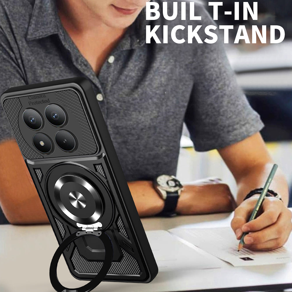 Tok a Xiaomi Redmi Note 15 Pro 4G-hez, Techsuit, RuggedCam, Fekete