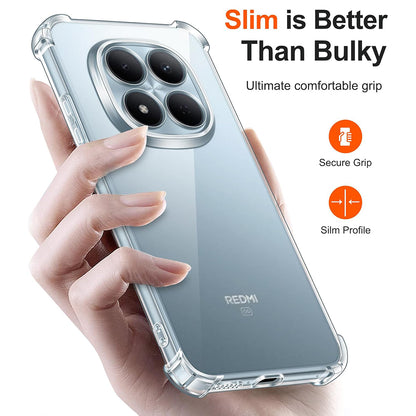 Tok a Xiaomi Redmi Note 15 Pro 4G-hez, Techsuit, Ütésálló Átlátszó, Átlátszó