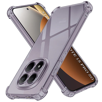 Tok a Xiaomi Redmi Note 15 Pro 5G-hez, Techsuit, Ütésálló Átlátszó, Füstszínű