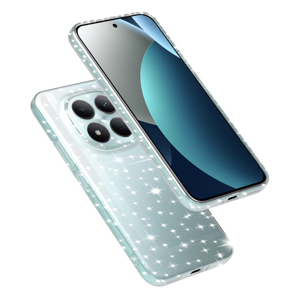 Tok a Xiaomi Redmi Note 15 Pro 5G-hez, Techsuit, SparkleSkin, Átlátszó