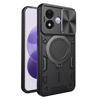 Tok Xiaomi Redmi Note 17 4G / Note 17 5G készülékhez, Techsuit, CamGuard Pro, fekete