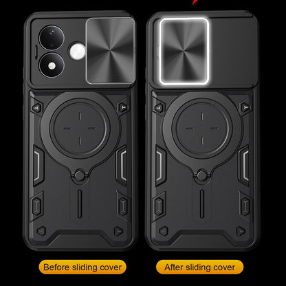 Tok Xiaomi Redmi Note 17 4G / Note 17 5G készülékhez, Techsuit, CamGuard Pro, fekete