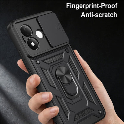 Case for Xiaomi Redmi Note 17 4G / Note 17 5G, Techsuit, CamShield, Gold
