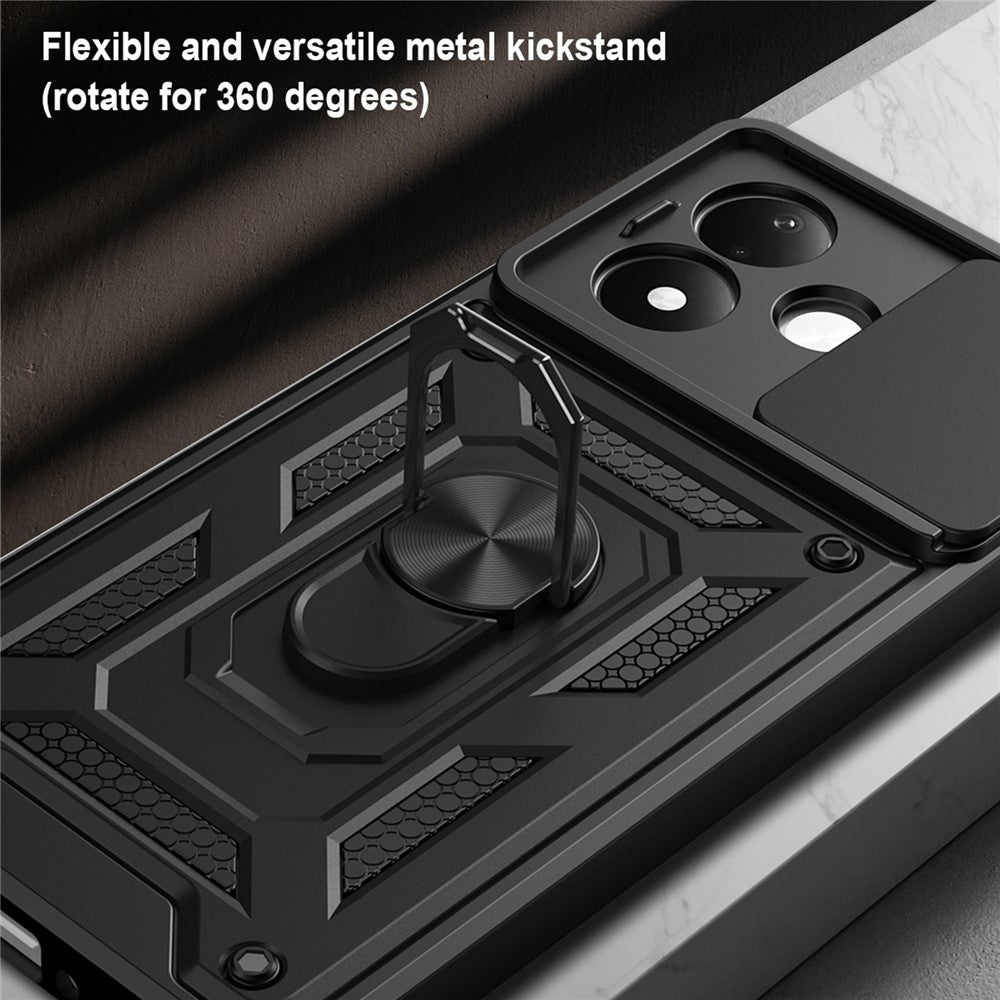 Tok Xiaomi Redmi Note 17 4G / Note 17 5G készülékhez, Techsuit, CamShield, zöld