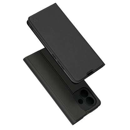 Tok Xiaomi Redmi Note 17 4G / Note 17 5G készülékhez, Techsuit, Magskin Book, fekete