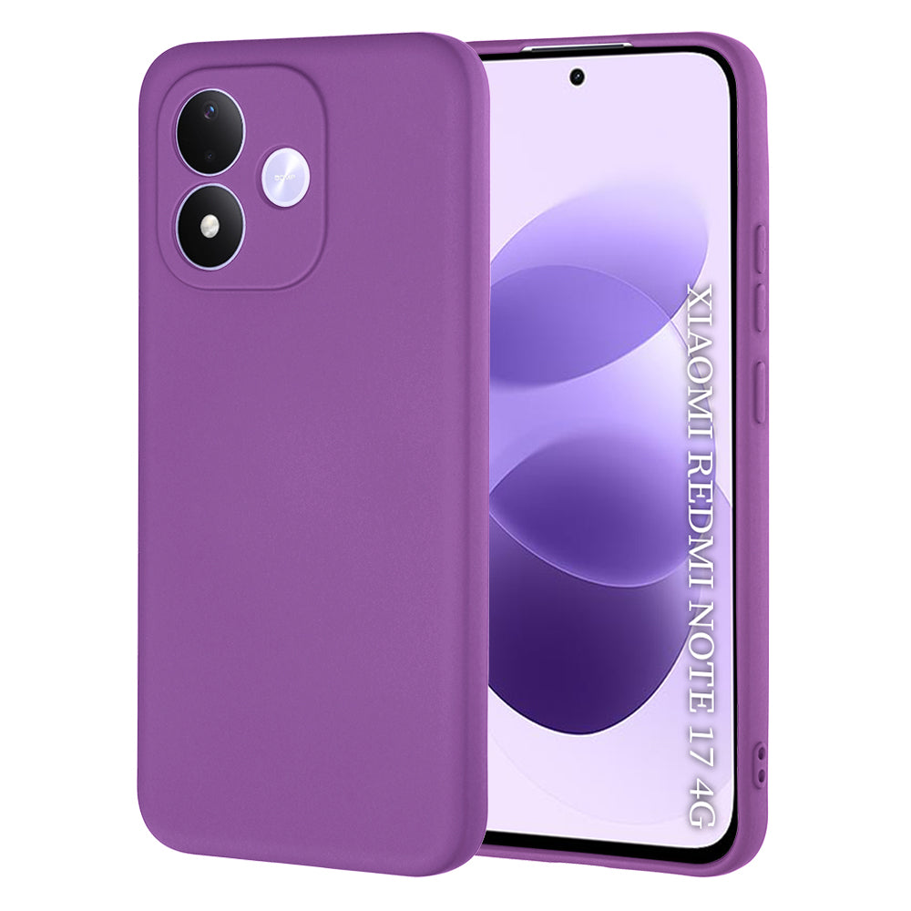 Tok Xiaomi Redmi Note 17 4G / Note 17 5G készülékhez, Techsuit, SoftFlex, lila