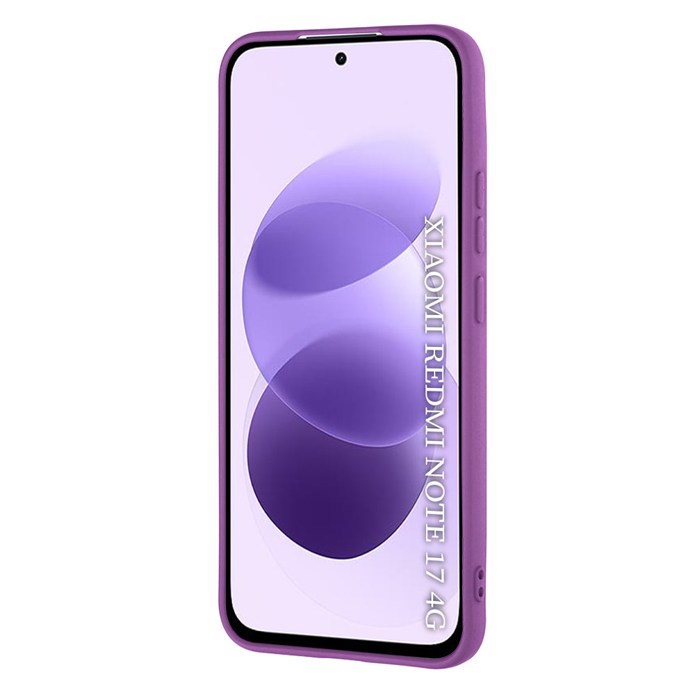 Tok Xiaomi Redmi Note 17 4G / Note 17 5G készülékhez, Techsuit, SoftFlex, lila