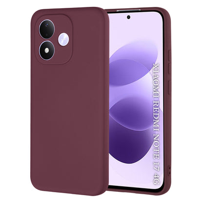 Tok a Xiaomi Redmi Note 17 4G / Note 17 5G készülékhez, Techsuit, SoftFlex, bordó színben