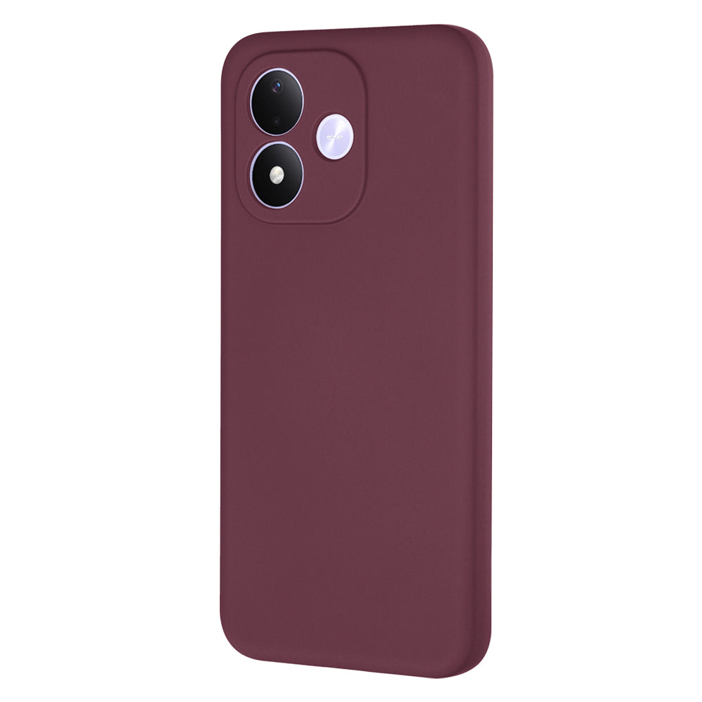 Tok a Xiaomi Redmi Note 17 4G / Note 17 5G készülékhez, Techsuit, SoftFlex, bordó színben