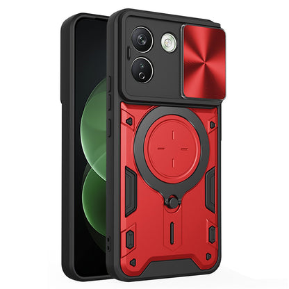 Case for Xiaomi Redmi Note 17 Pro Max, Techsuit, CamGuard Pro, Red