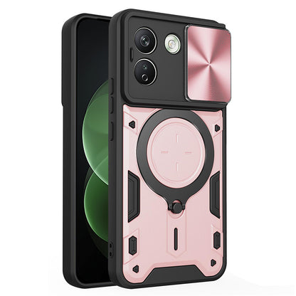 Case for Xiaomi Redmi Note 17 Pro Max, Techsuit, CamGuard Pro, Rose Gold