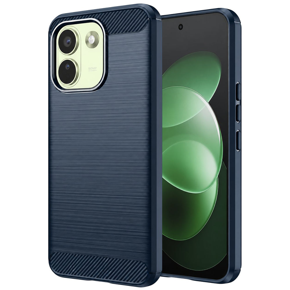 Tok Xiaomi Redmi Note 17 Pro Max készülékhez, Techsuit, Carbon, kék