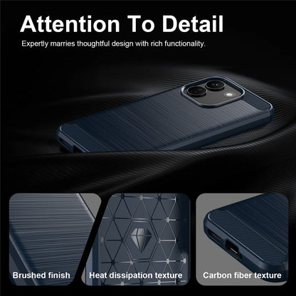 Tok Xiaomi Redmi Note 17 Pro Max készülékhez, Techsuit, Carbon, kék