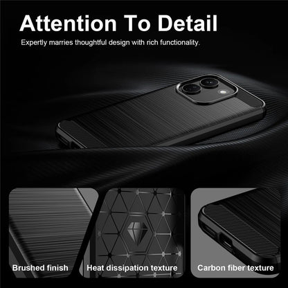 Tok Xiaomi Redmi Note 17 Pro Max-hoz, Techsuit, karbon, fekete