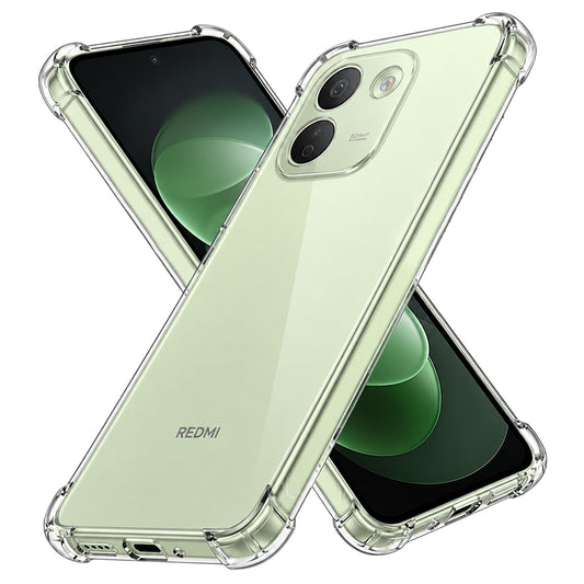Tok Xiaomi Redmi Note 17 Pro Max készülékhez, Techsuit, ütésálló, átlátszó, transparent

