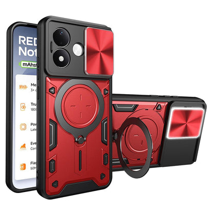 Case for Xiaomi Redmi Note 17 Pro, Techsuit, CamGuard Pro, Red