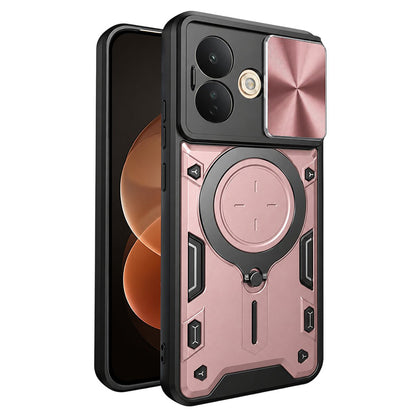 Tok Xiaomi Redmi Note 17 Pro készülékhez, Techsuit, CamGuard Pro, rózsaarany