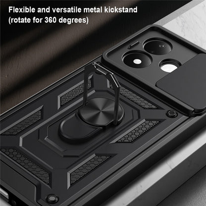 Case for Xiaomi Redmi Note 17 Pro, Techsuit, CamShield, Black