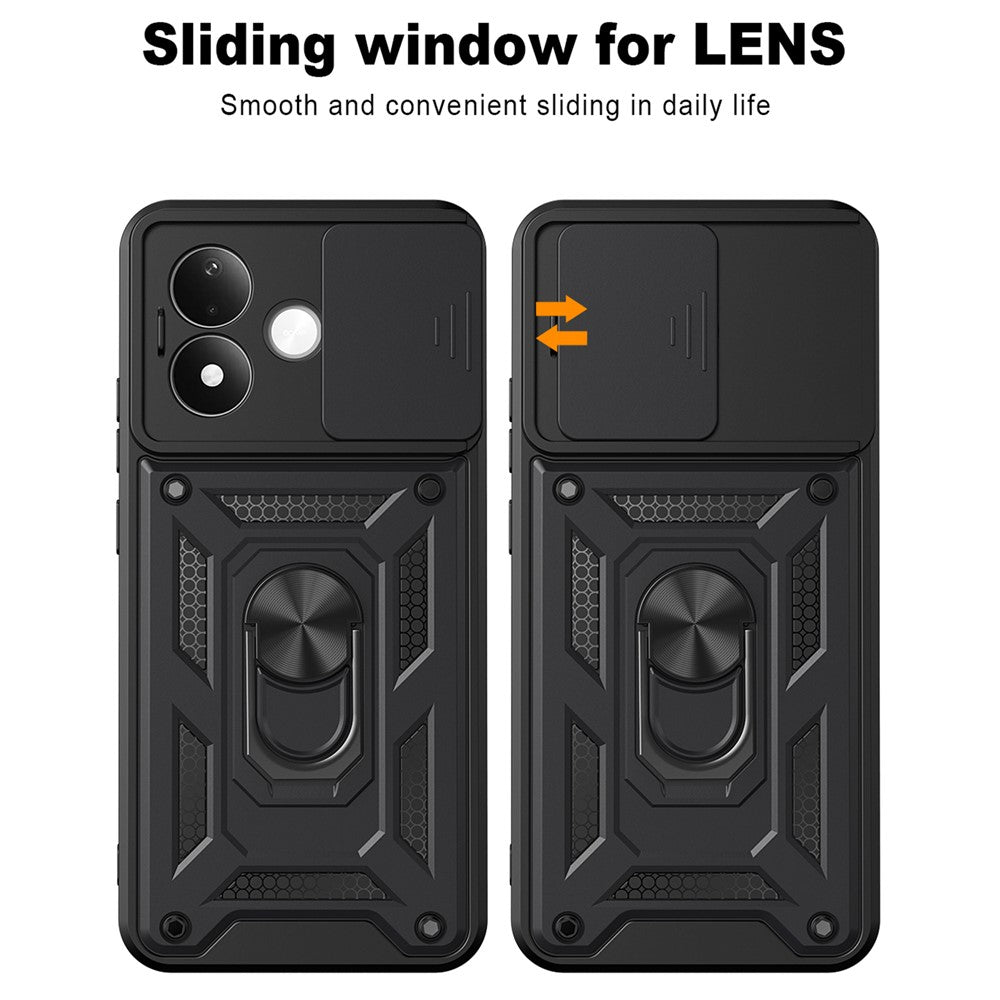 Tok Xiaomi Redmi Note 17 Pro készülékhez, Techsuit, CamShield, rózsaarany