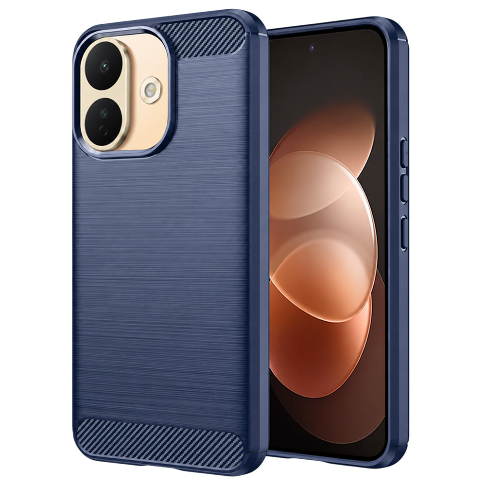 Tok Xiaomi Redmi Note 17 Pro készülékhez, Techsuit, Carbon, kék