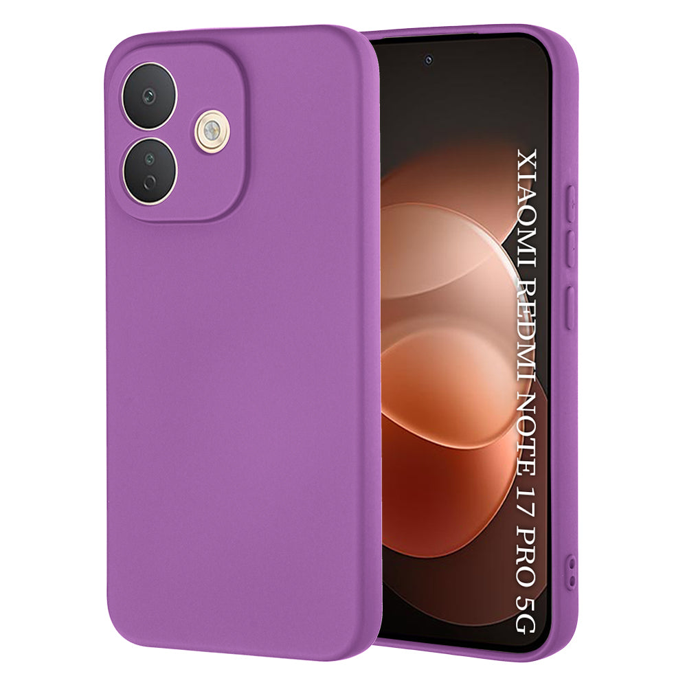Tok Xiaomi Redmi Note 17 Pro készülékhez, Techsuit, SoftFlex, lila