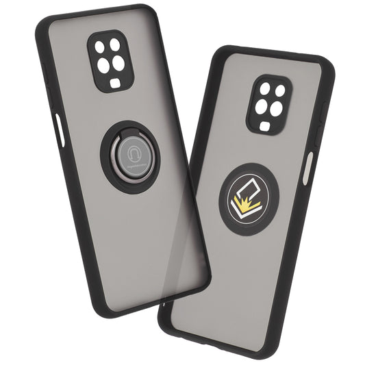 Tok Xiaomi Redmi Note 9S / Note 9 Pro / Note 9 Pro Max készülékhez, Techsuit, Glinth, Fekete