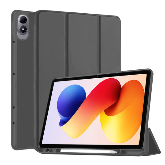 Tok a Xiaomi Redmi Pad 2 Pro-hoz, Techsuit, Flex Trifold, Fekete