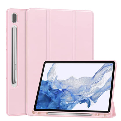Tok Xiaomi Redmi Pad 2-hez, Techsuit, Flex Trifold, Rózsaszín