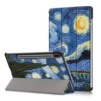 Tok Xiaomi Redmi Pad 2-hez, Techsuit, FoldPro Csillagos Éjszaka, Többszínű