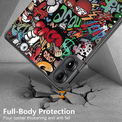 Case for Xiaomi Redmi Pad Pro / Pad / Pad Pro 5G, Techsuit, FoldPro Urban Vibe, Multicolor