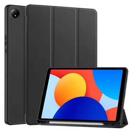 Tok Xiaomi Redmi Pad SE 8.7-hez, Techsuit, Flex Trifold, Fekete