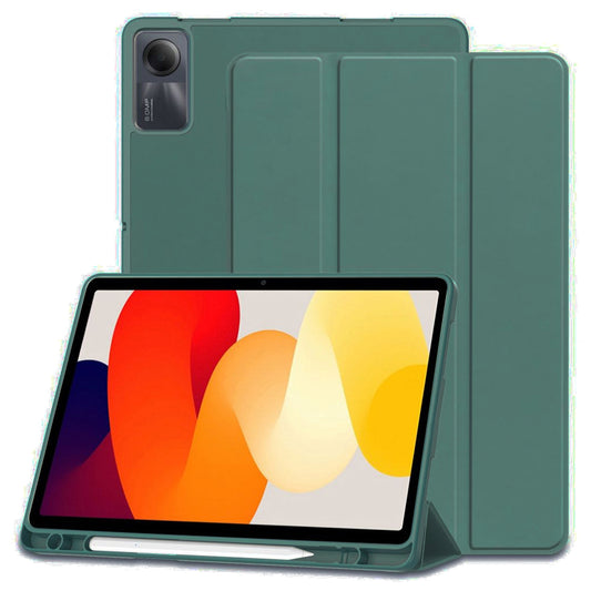 Tok Xiaomi Redmi Pad SE-hez, Techsuit, Flex Trifold, Zöld
