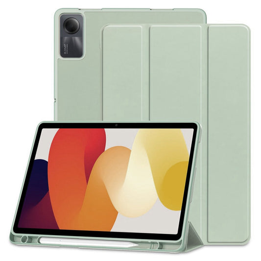 Tok Xiaomi Redmi Pad SE-hez, Techsuit, Flex Trifold, Matcha zöld