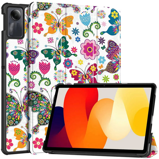 Tok Xiaomi Redmi Pad SE-hez, Techsuit, FoldPro Butterfly, Többszínű