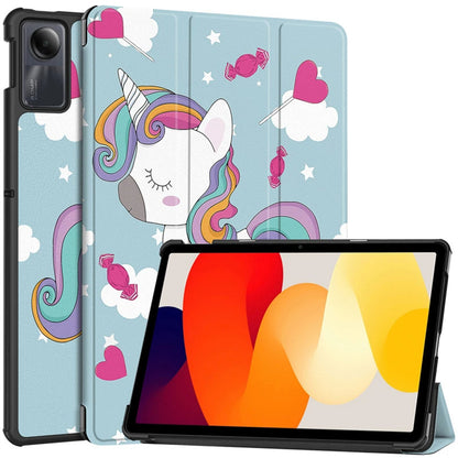 Tok Xiaomi Redmi Pad SE-hez, Techsuit, FoldPro Unicorn, Többszínű