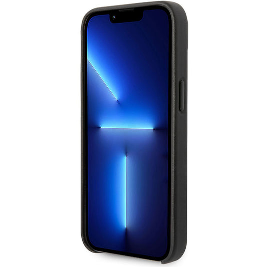Tok Apple iPhone 14 Plus-hoz, Karl Lagerfeld, Perforált Logó, Fekete