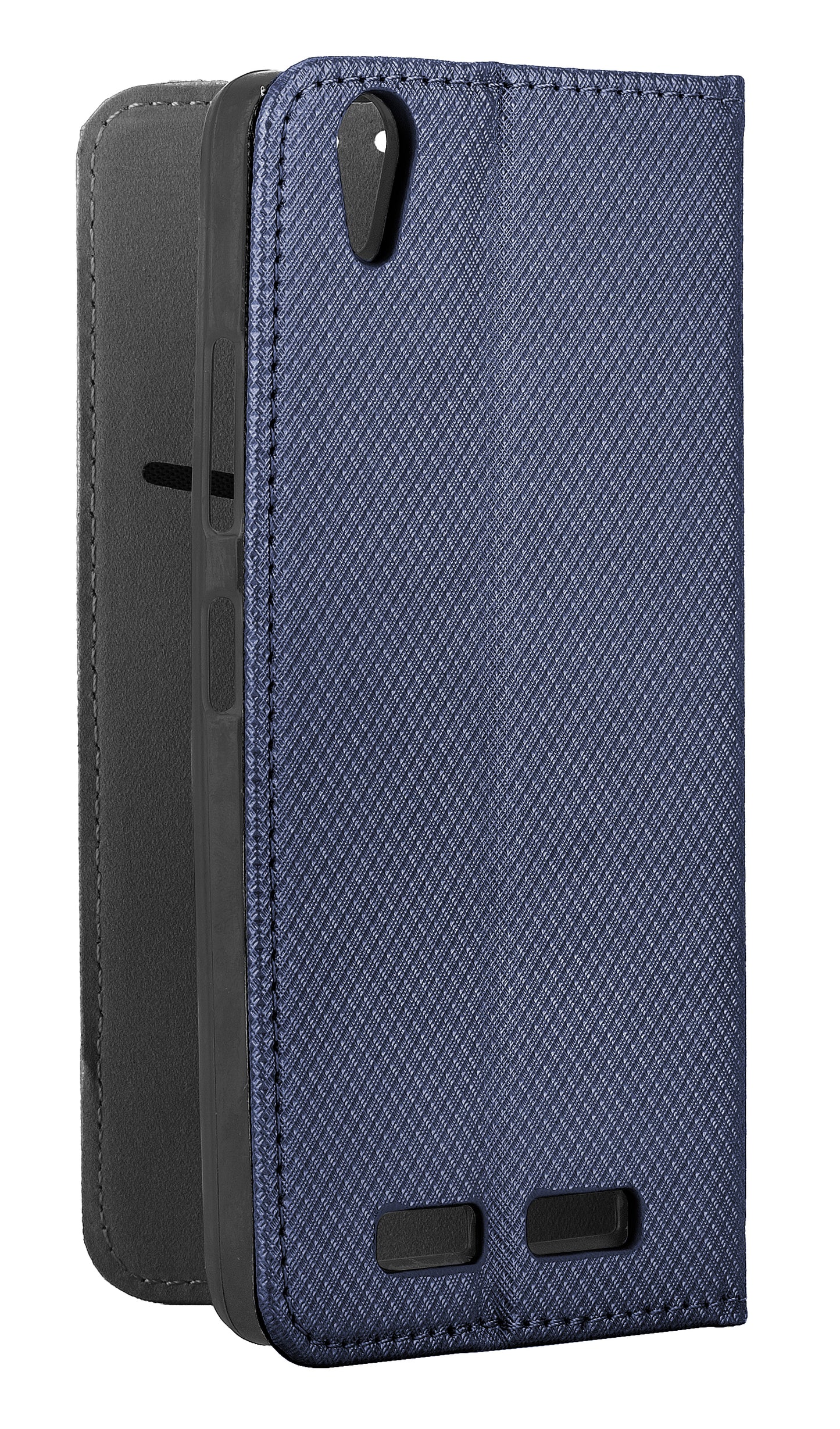Tok Samsung Galaxy A53 5G A536-hoz, OEM, Smart Magnet, Tengerészkék