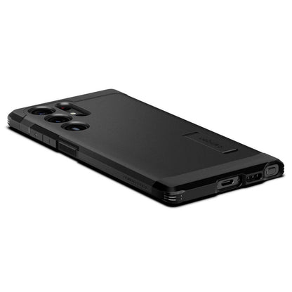 Tok Samsung Galaxy S23 Ultra S918-hoz, Spigen, Tough Armor, Fekete ACS05623
