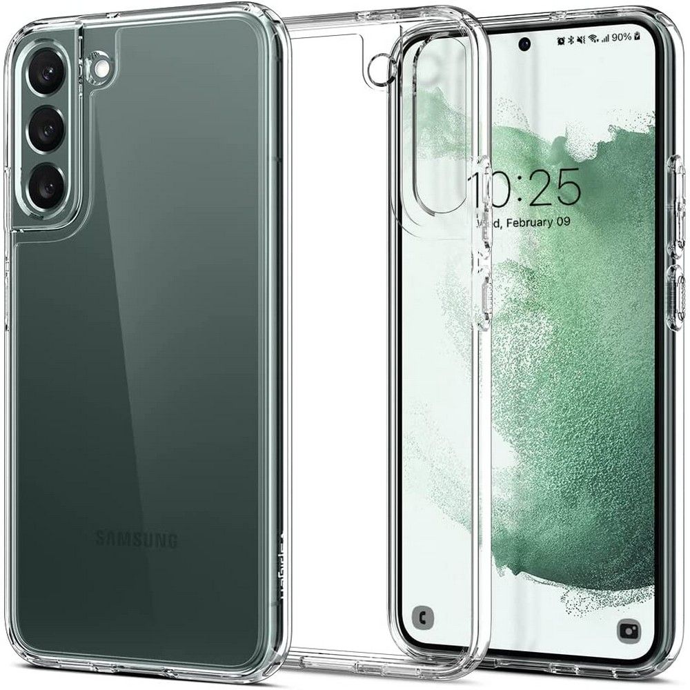 Samsung Galaxy S22 5G S901 tok, Spigen, Ultra Hybrid, Átlátszó ACS03988