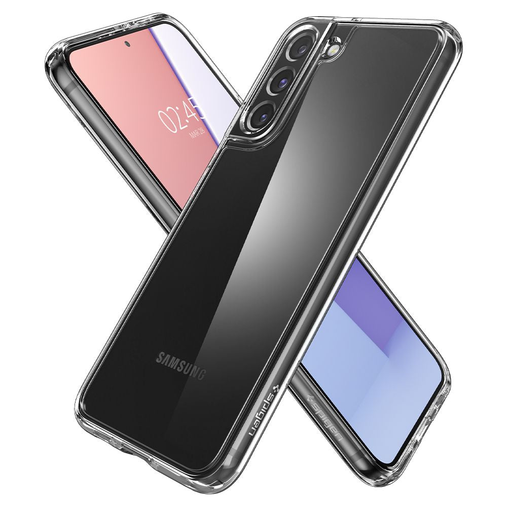 Samsung Galaxy S22 5G S901 tok, Spigen, Ultra Hybrid, Átlátszó ACS03988