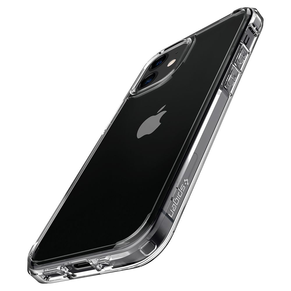 Tok Apple iPhone 12 / 12 Pro készülékhez, Spigen, Ultra Hybrid, Átlátszó ACS01702