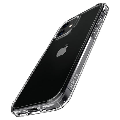 Tok Apple iPhone 12 / 12 Pro készülékhez, Spigen, Ultra Hybrid, Átlátszó ACS01702