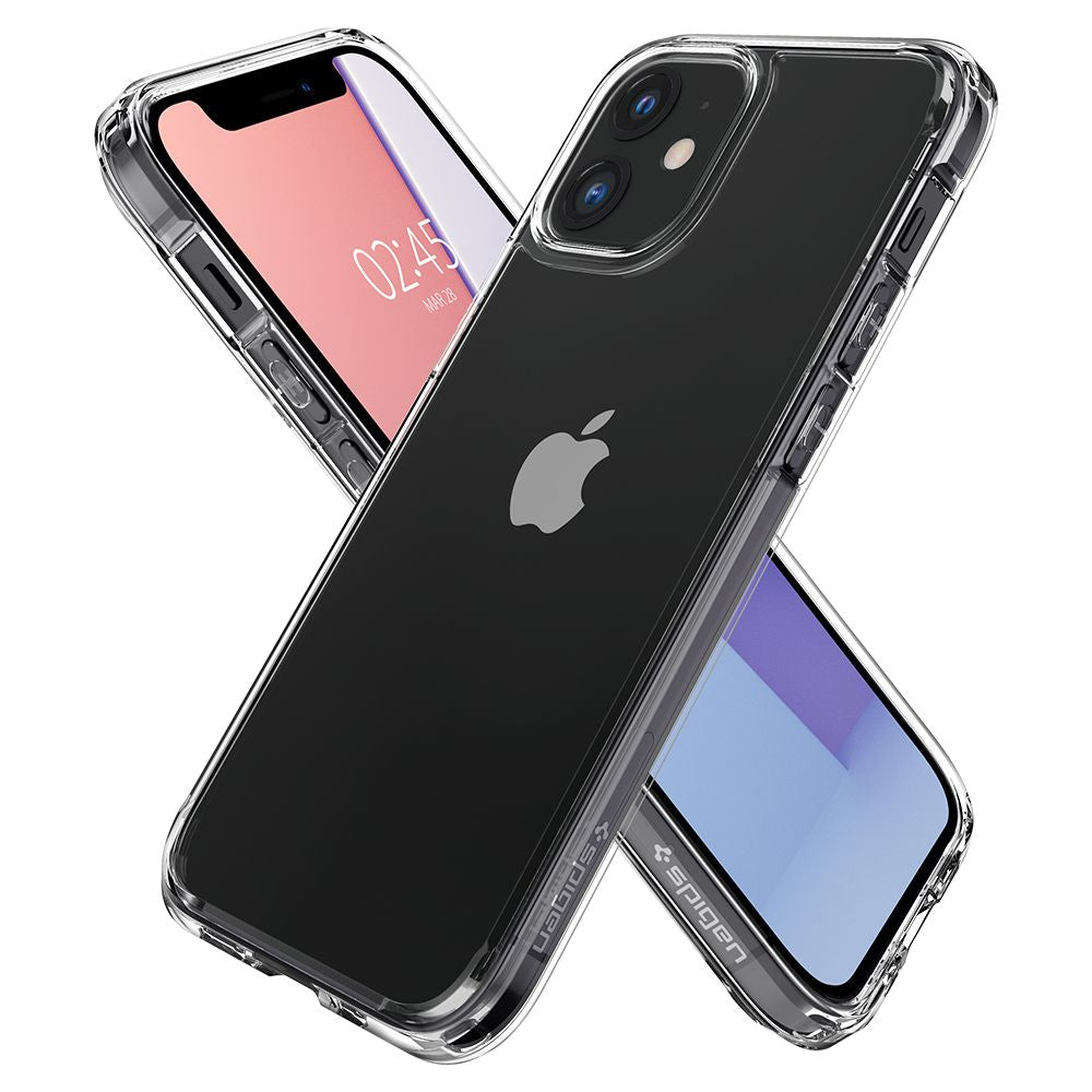 Tok Apple iPhone 12 / 12 Pro készülékhez, Spigen, Ultra Hybrid, Átlátszó ACS01702